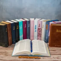 Bibel Segond 21 französisch (Premium Style) - Softcover aus Canvas mit Jeansmuster, mit...