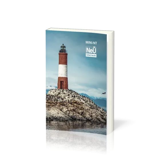 NeÜ bibel.heute, Mini Neues Testament, Motiv Leuchtturm
