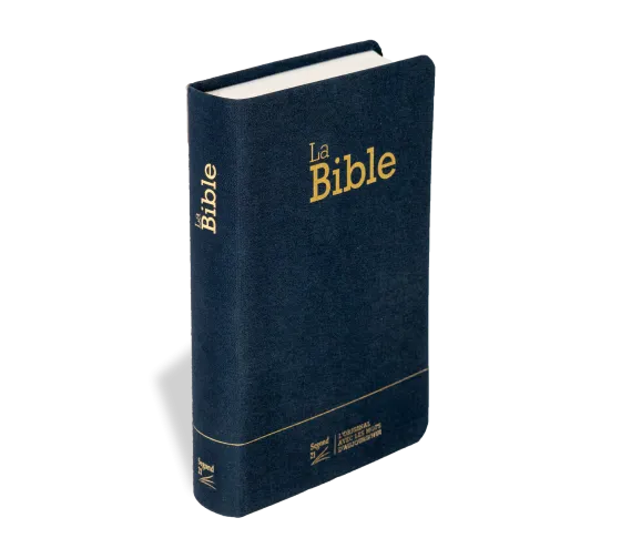 Bible Segond 21 compacte (Premium Style) - couverture souple toile bleu marine