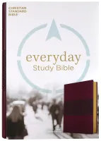 Englisch, Studienbibel Christian Standard Bible, weinrot