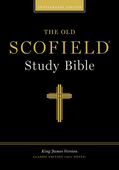 Englisch, Studienbibel Old Scofield, King James Version, Rindsleder, schwarz