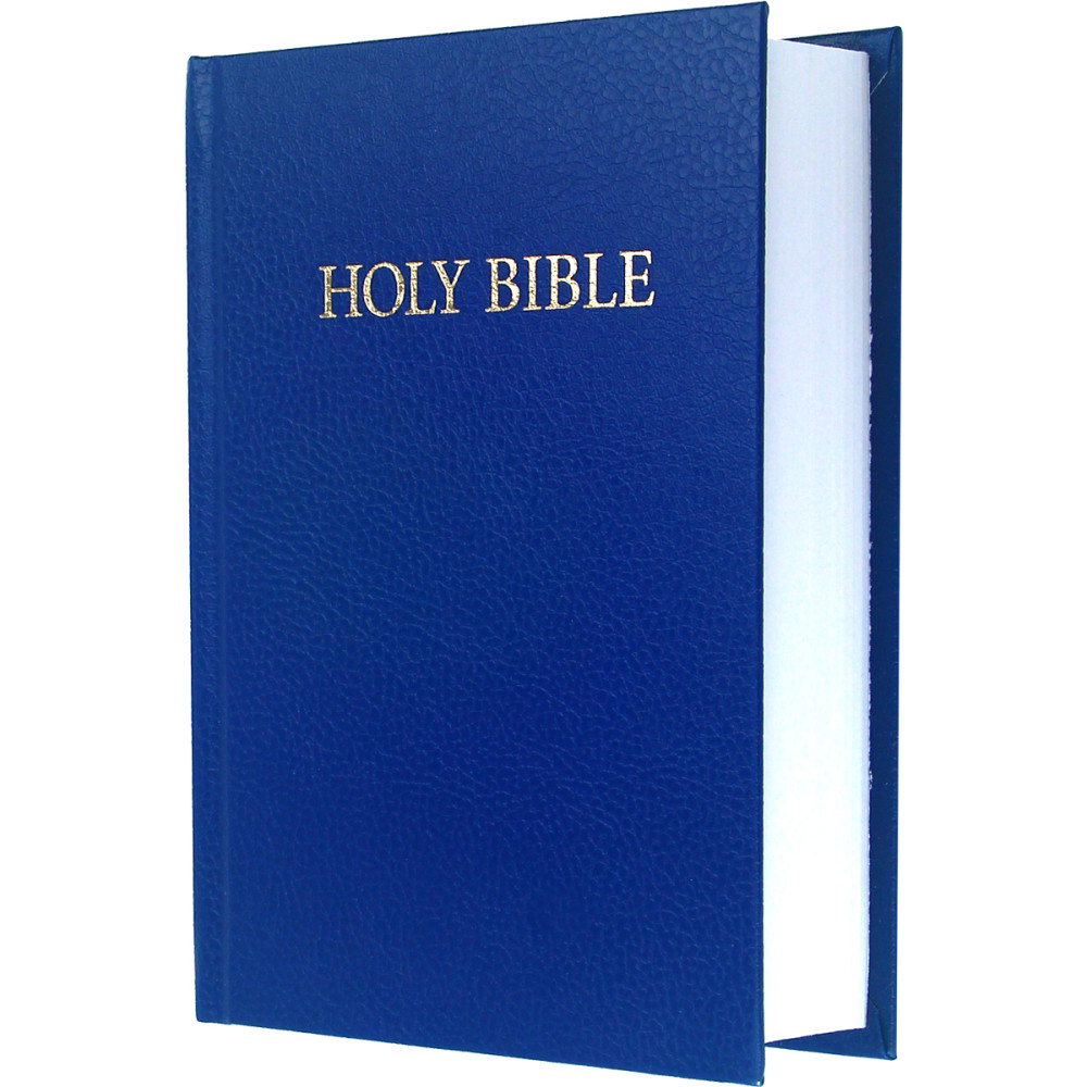 Englisch, Bibel King James Version, gebunden, blau (Royal Ruby Text)