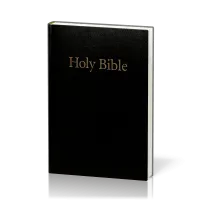 Englisch, Bibel King James Verison, mittelgross, kartonniert, schwarz