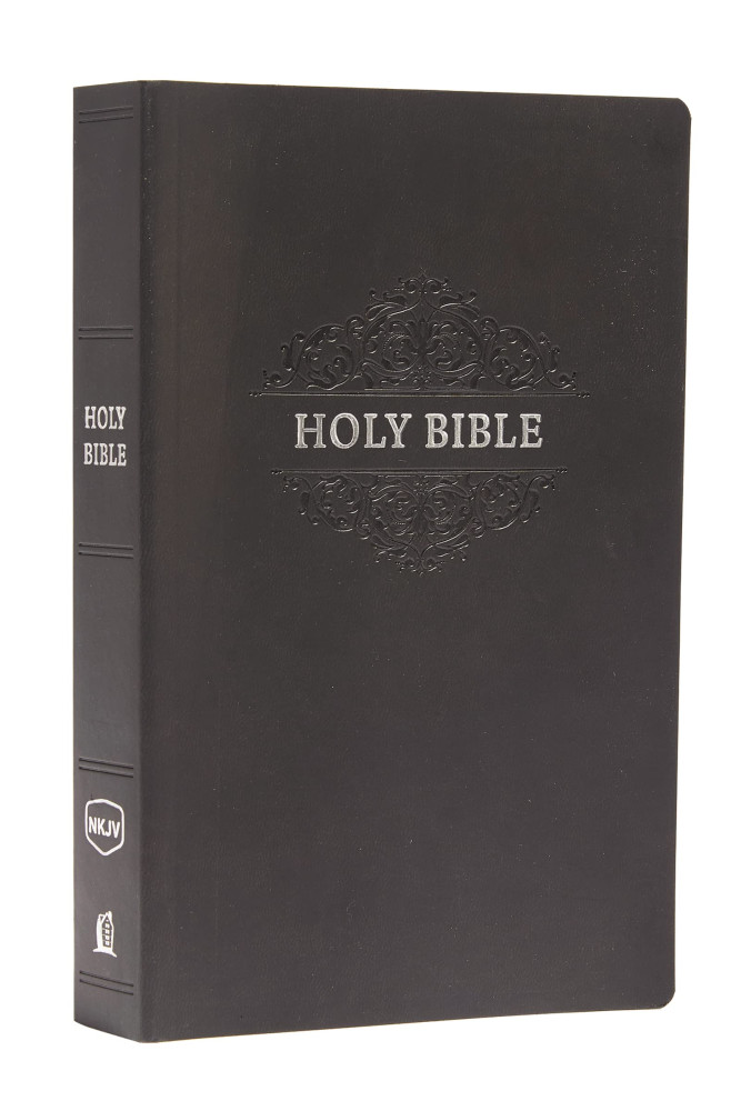 Englisch, Bibel New King James Version, Kunstleder, schwarz, Grossdruck