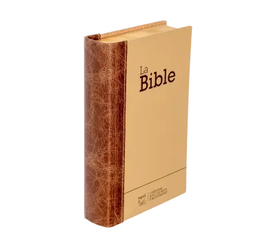 Bibel Segond 21, französisch, (Premium Style) - halbsteifer Einband aus Duoleder in...