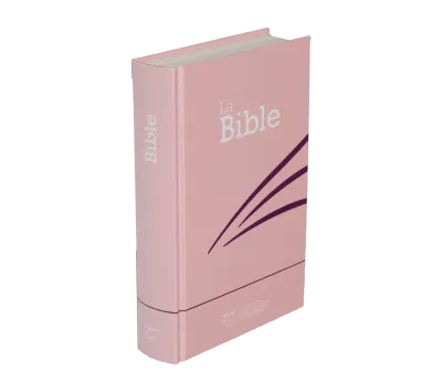 Segond 21 Bibel französisch kompakt - Hardcover rosa Marshmallow