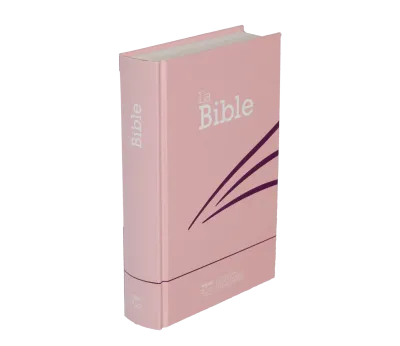 Segond 21 Bibel französisch kompakt - Hardcover Skivertex rosa Marshmallow