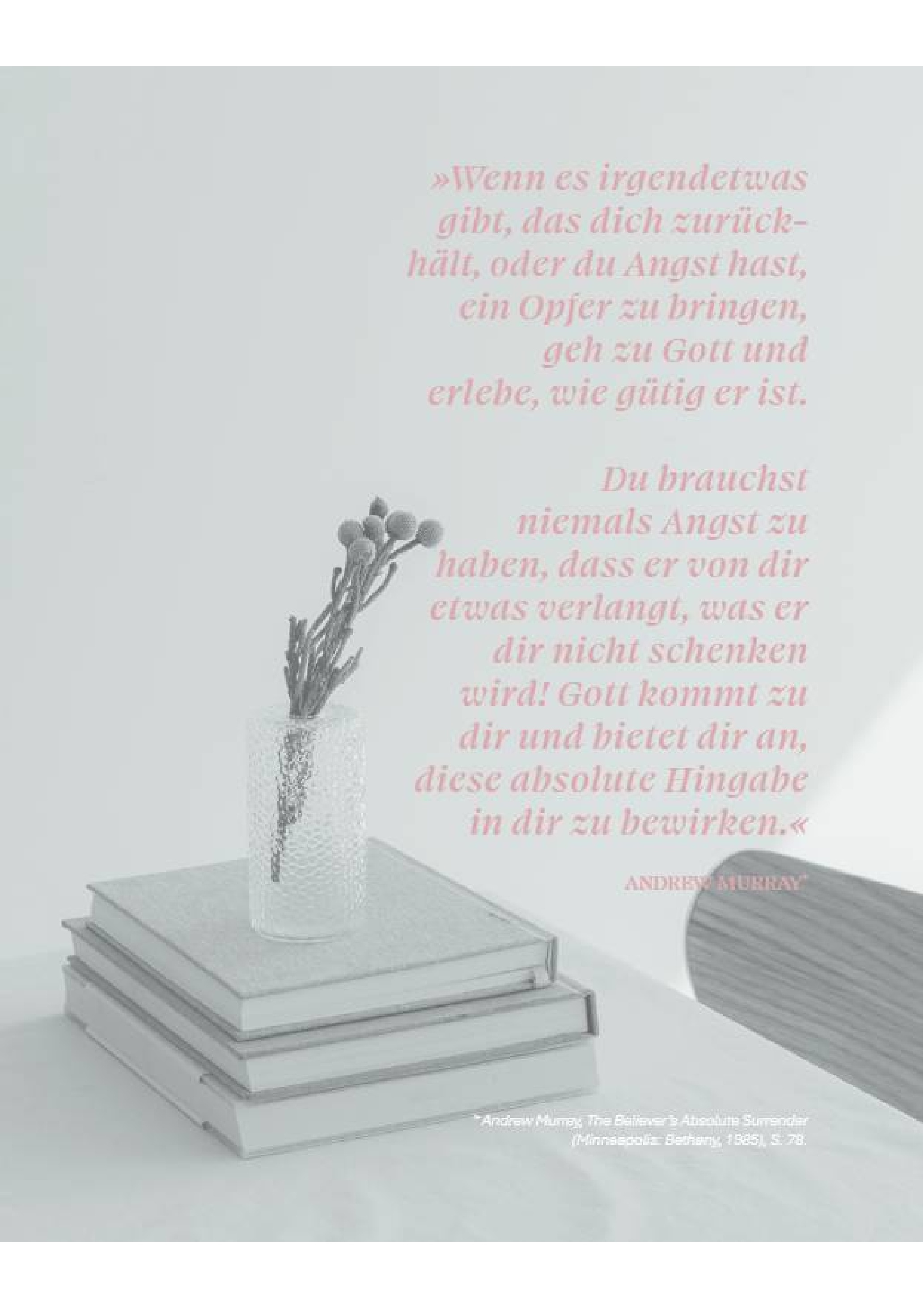 Im Angesicht der Angst - Gottes Treue erleben