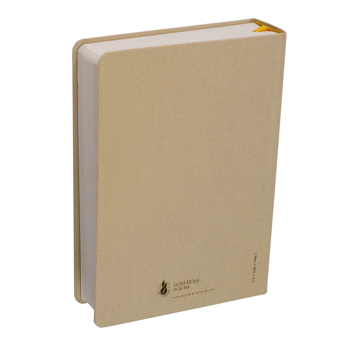 Studienbibel Segond NEG MacArthur, französisch - Softcover, beige Leineneinband