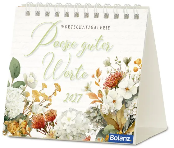 Poesie guter Worte - Minikalender