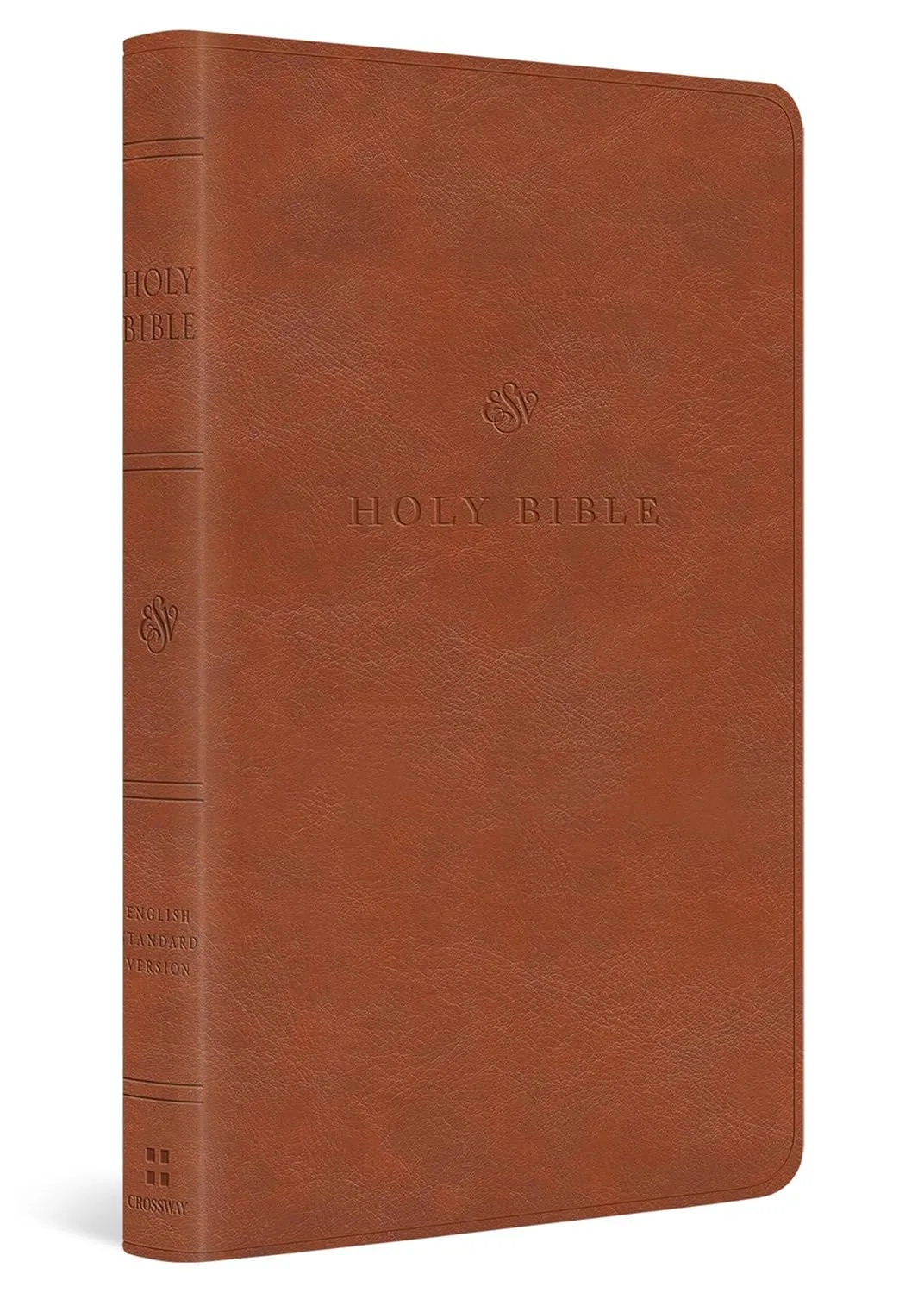 Anglais, Bible, English Standard Version, similicuir brun clair - ESV Value Thinline Bible...