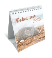 De tout cœur - calendrier de table