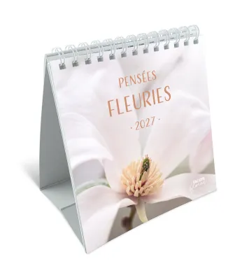Pensées fleuries - calendrier de table