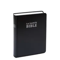 Bible Darby édition de Rolle, format moyen, similicuir noir, semi-rigide