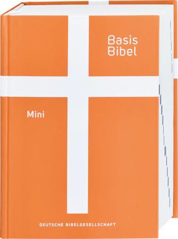 BasisBibel - Mini - Kleinausgabe, gebunden, orange