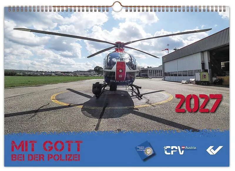Mit Gott bei der Polizei - Kalender mit Poizeimotiven