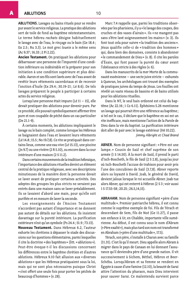 Dictionnaire biblique illustré Impact