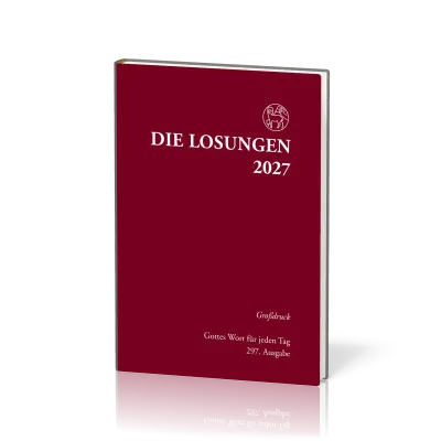 Losungen Grossdruckausgabe - Deutsche Ausgabe - gebunden rot