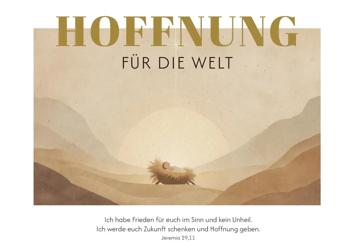 Postkartenbox Weihnachten - „Der König kommt“