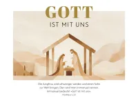 Postkartenbox Weihnachten - „Der König kommt“