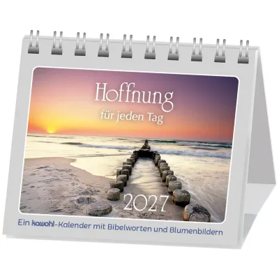 Hoffnung für jeden Tag - mini Aufstellkalender