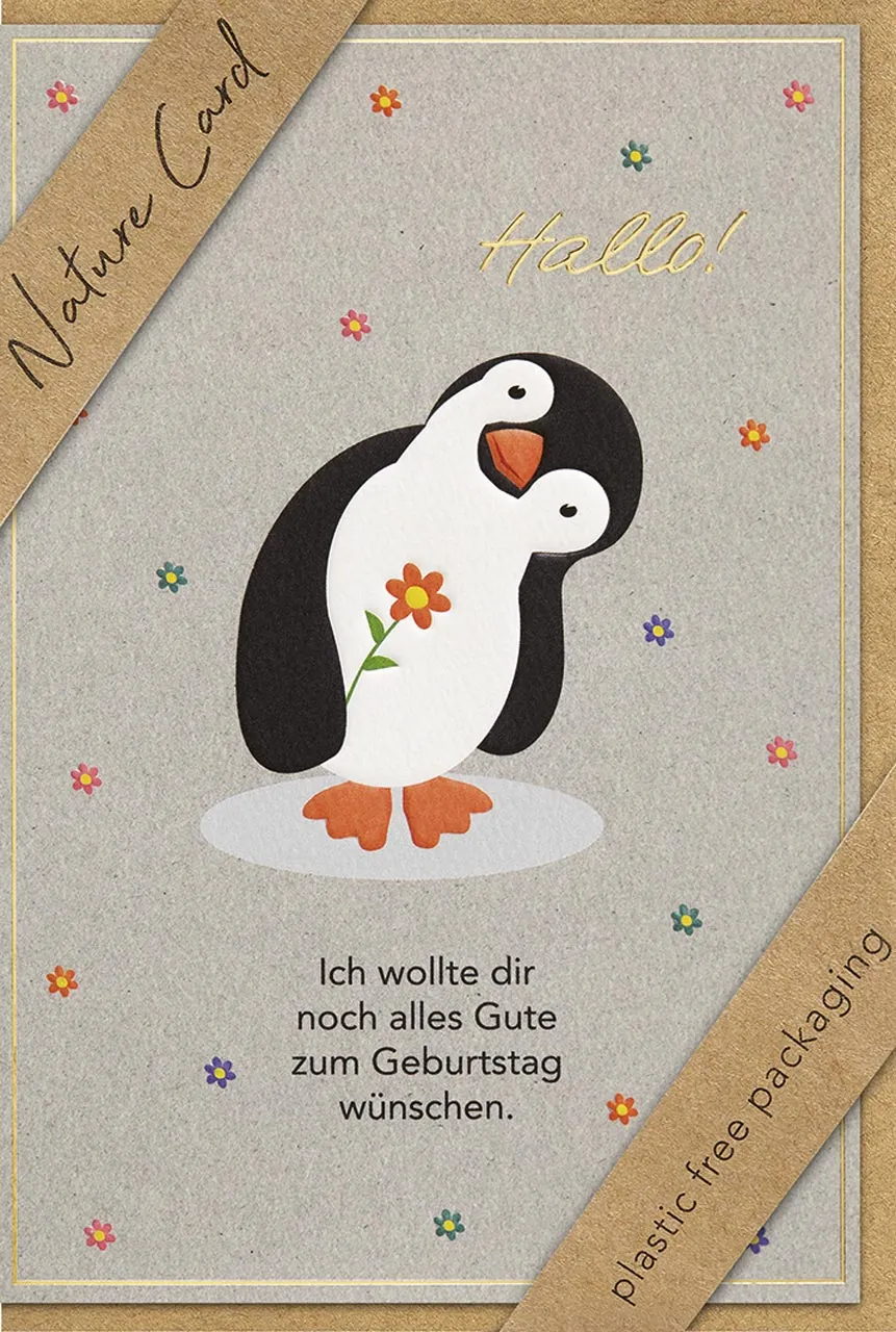 Faltkarte Hallo - aus Jesaja 49,15