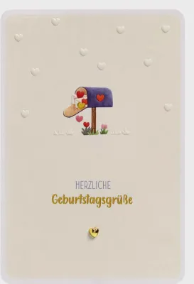 Faltkarte Herzliche Geburtstagsgrüße - Psalm 136,1