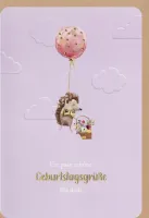 Faltkarte schöne Geburtstagsgrüße - aus Psalm 18,30