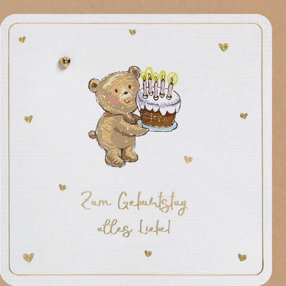 Faltkarte Zum Geburtstag alles Liebe - Psalm 40,12
