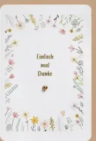 Faltkarte Einfach mal Danke - nach Römer 15,13