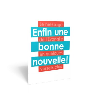 Französisch, Endlich eine gute Nachricht! -  Die Botschaft des Evangeliums in einigen...