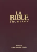 BIBEL SEGOND, THOMPSON, ROT, STUDIENBIBEL, GRIFFREGISTER