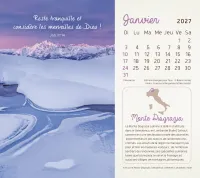 Création - Calendrier de table