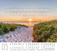 Art de vivre - Mini calendrier de table