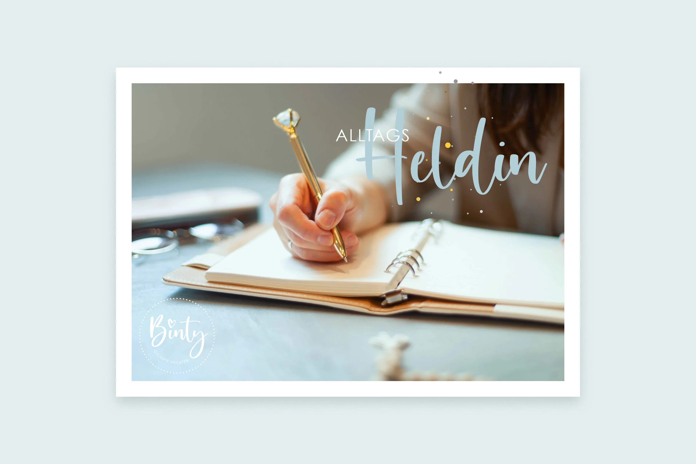 Postkarte | Alltagsheldin