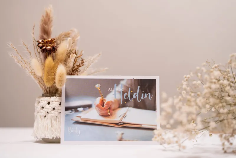 Postkarte | Alltagsheldin