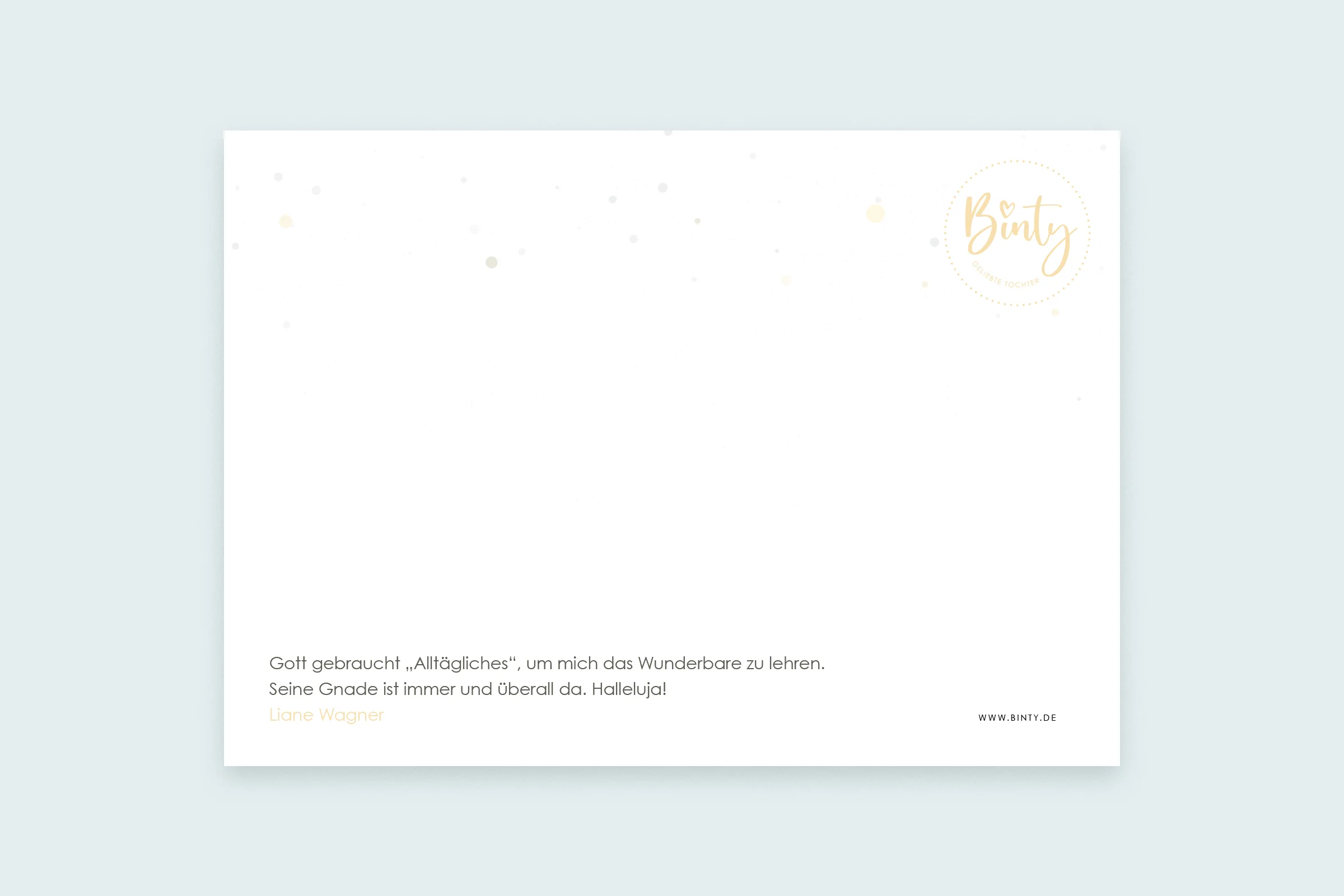 Postkarte | Täglich beeindruckt