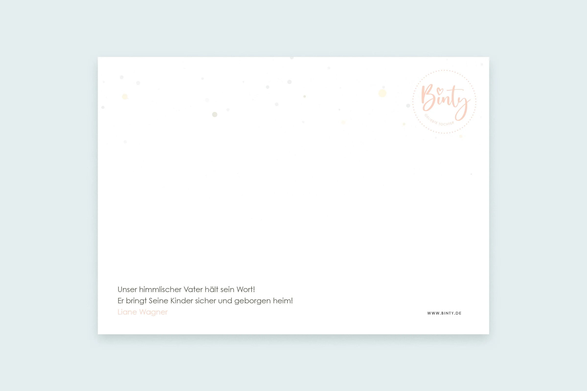 Postkarte | Väterlich geführt