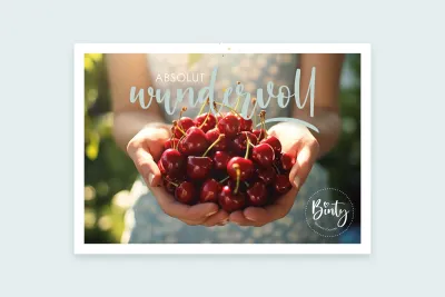 Postkarte | Absolut wundervoll