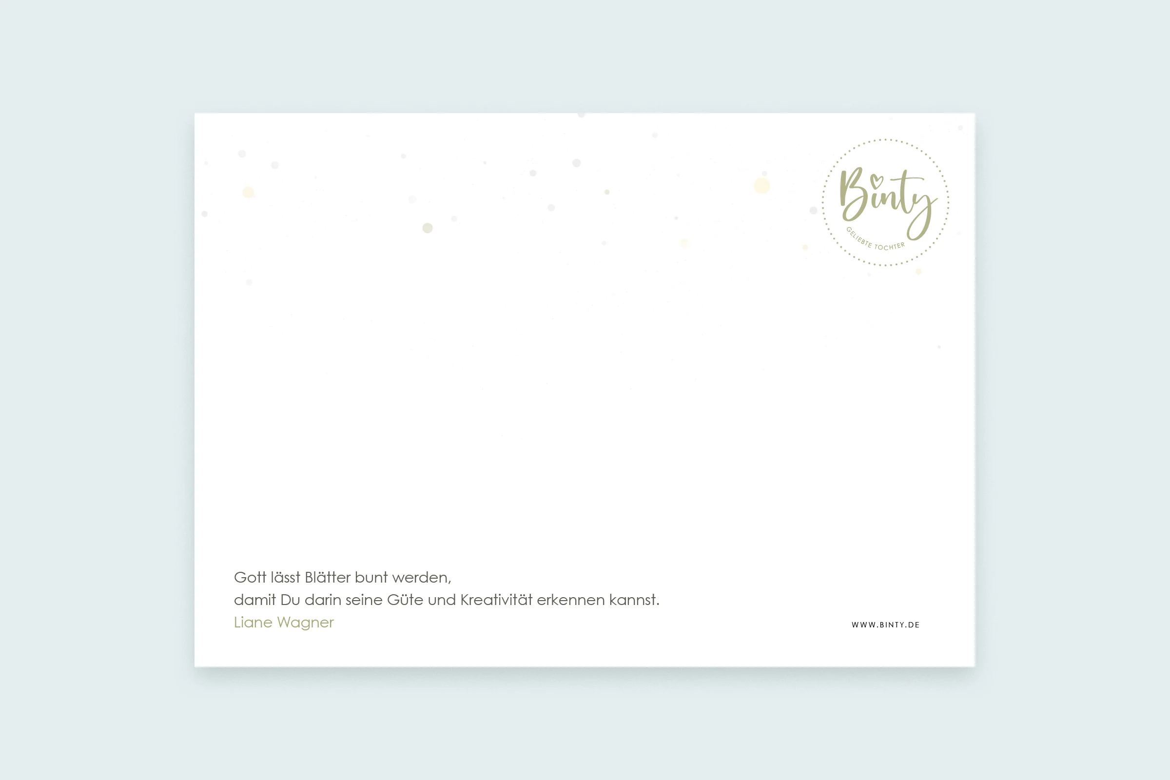 Postkarte | Einfach fasziniert