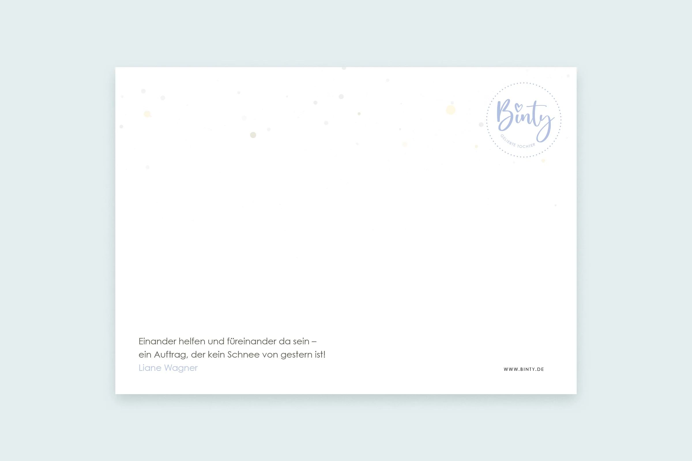 Postkarte | Sei ermutigt