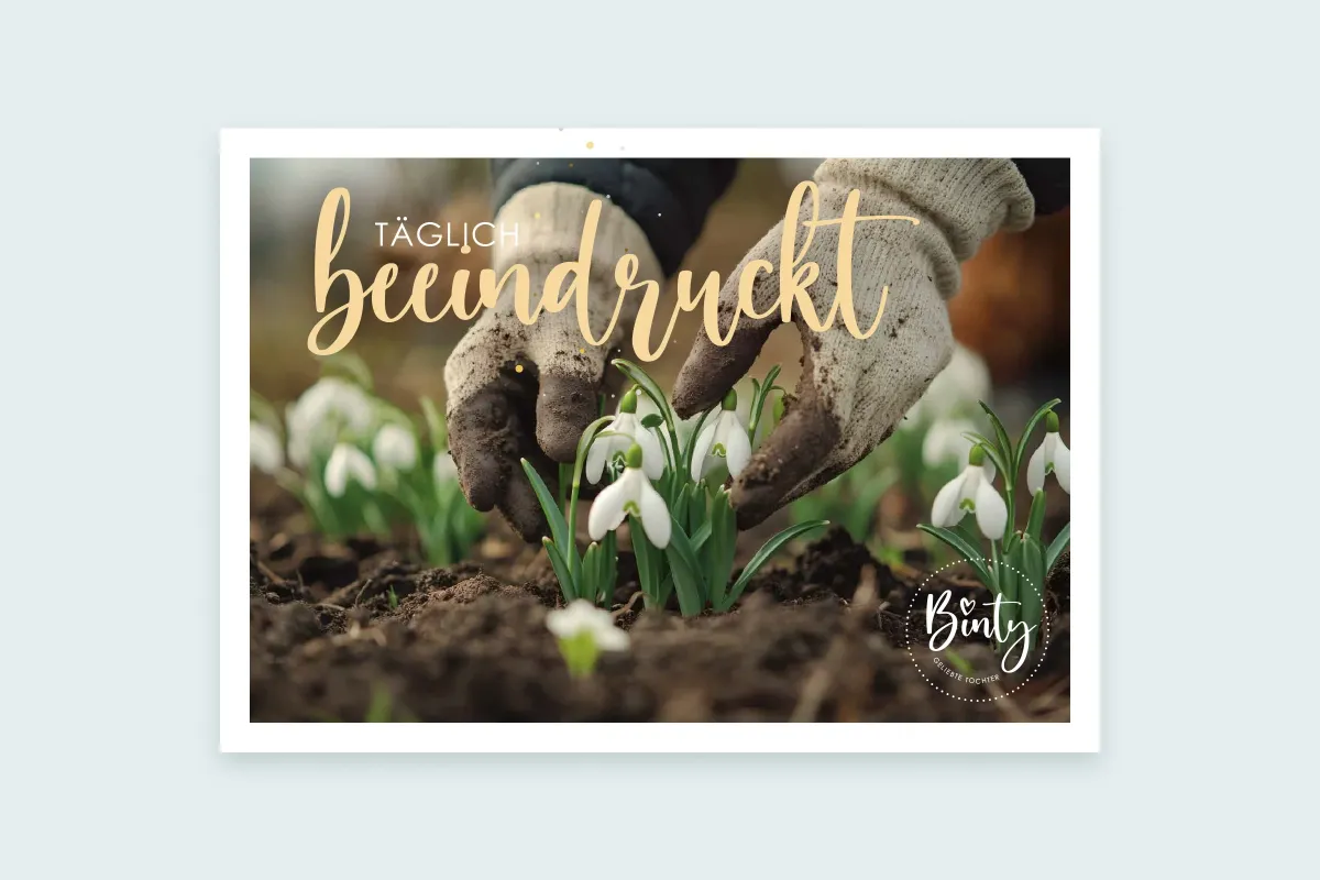 Postkartenaufsteller & 12er Karten-Set