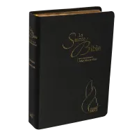 BIBEL NEG MACARTHUR, BIEGSAMES LEDER, GOLDSCHNITT, GRIFFREGISTER, SCHWARZ (MIT SCHACHTEL)