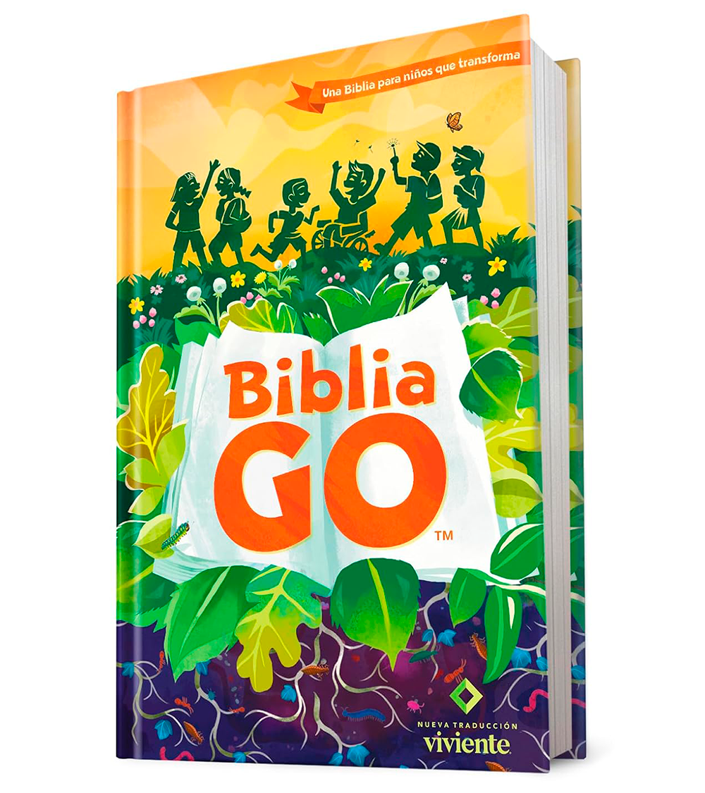 Biblia GO para niños Nueva Traduccion Viviente - Una Biblia para niños que transforma (GO Bible)...
