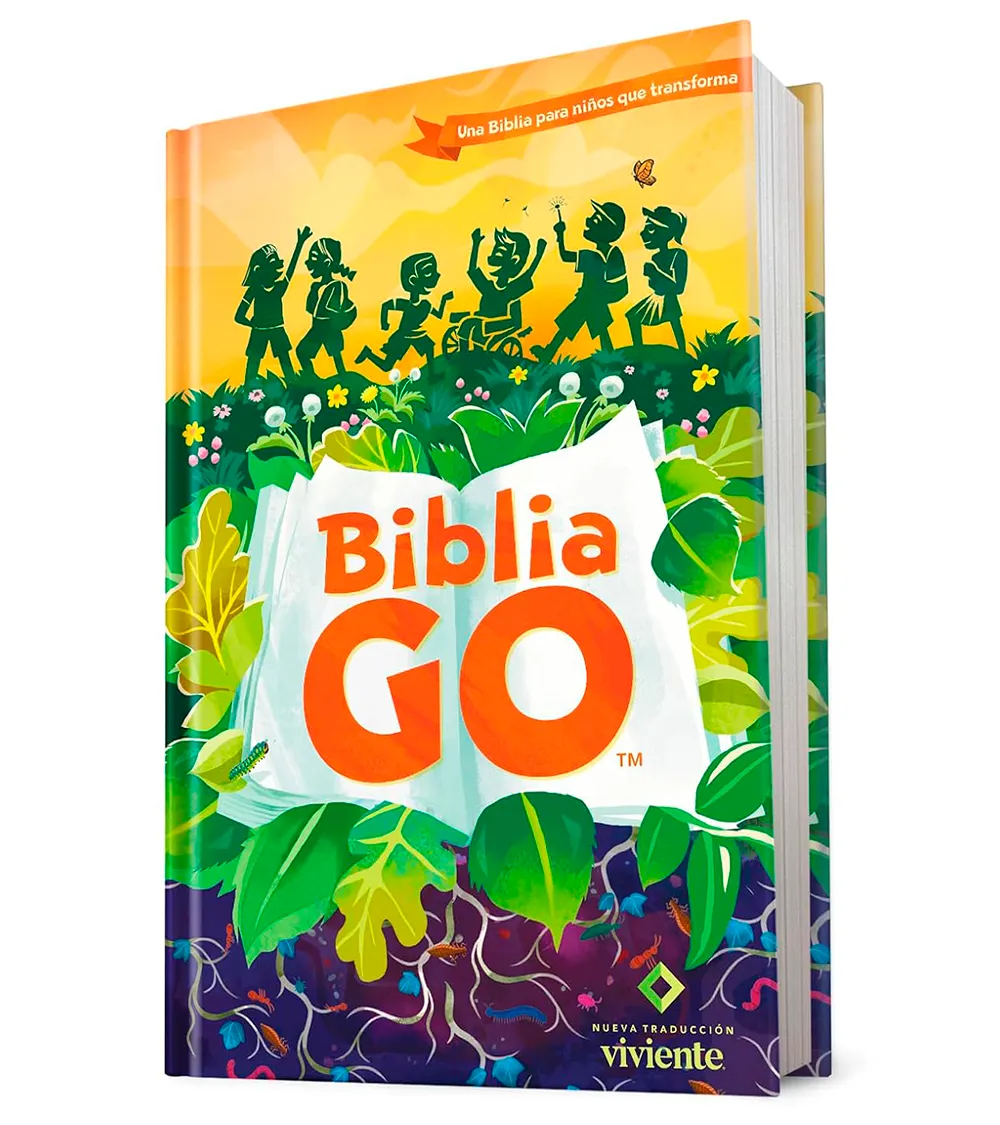 Biblia GO para niños Nueva Traduccion Viviente - Una Biblia para niños que transforma (GO Bible)...