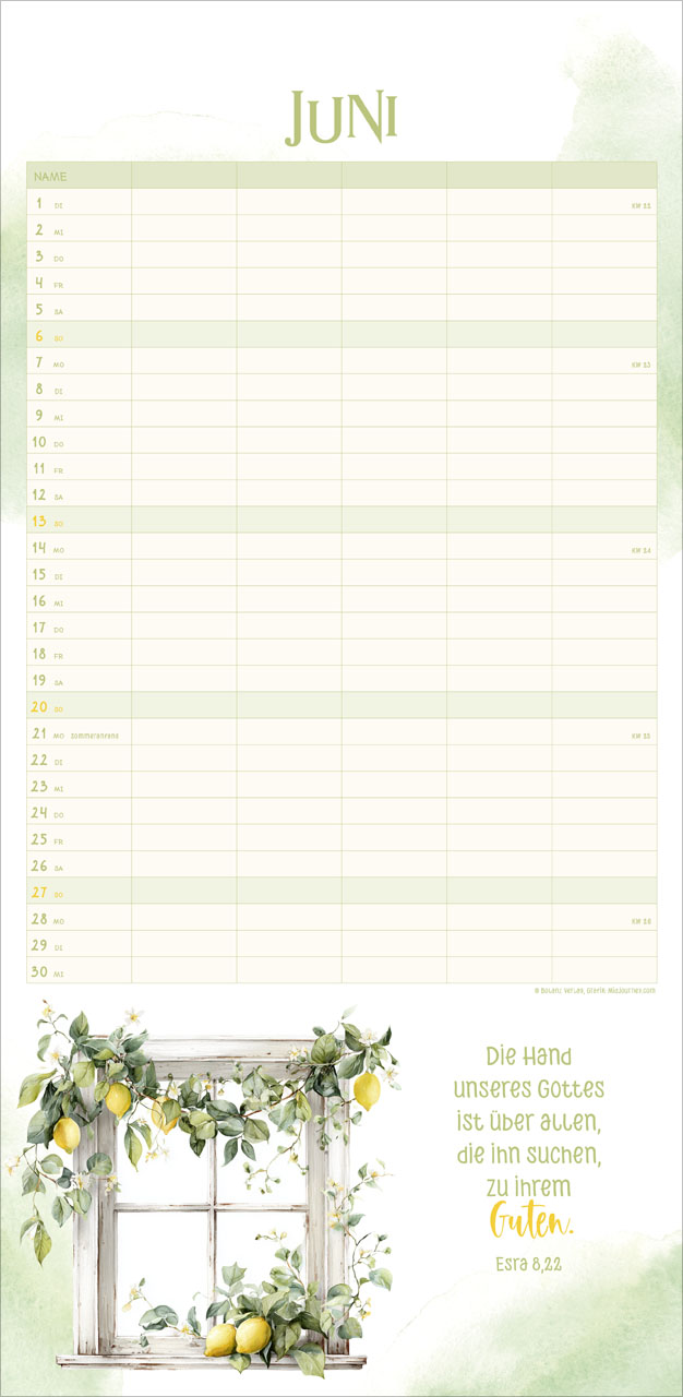 Familienplaner für uns - Kalender