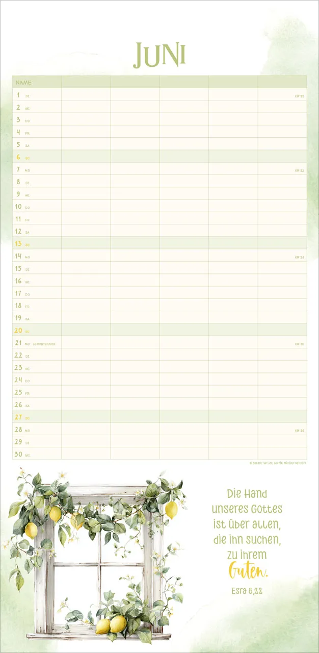 Familienplaner für uns - Kalender