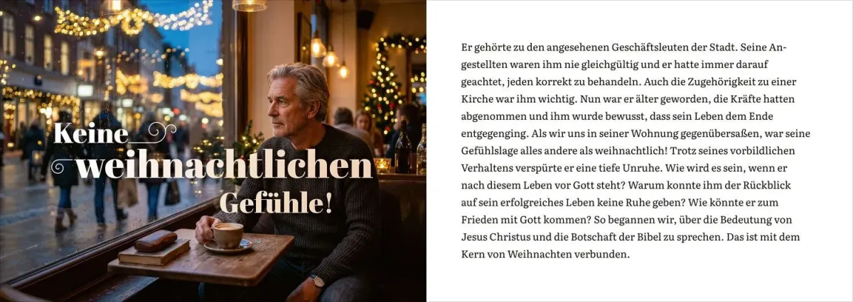 Keine weihnachtlichen Gefühle - Ein Weihnachts-Verteilheft