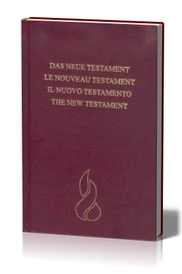 NT VIERSPRACHIG DT./FRANZ./ITAL./ENGL. - GEBUNDEN, ROT