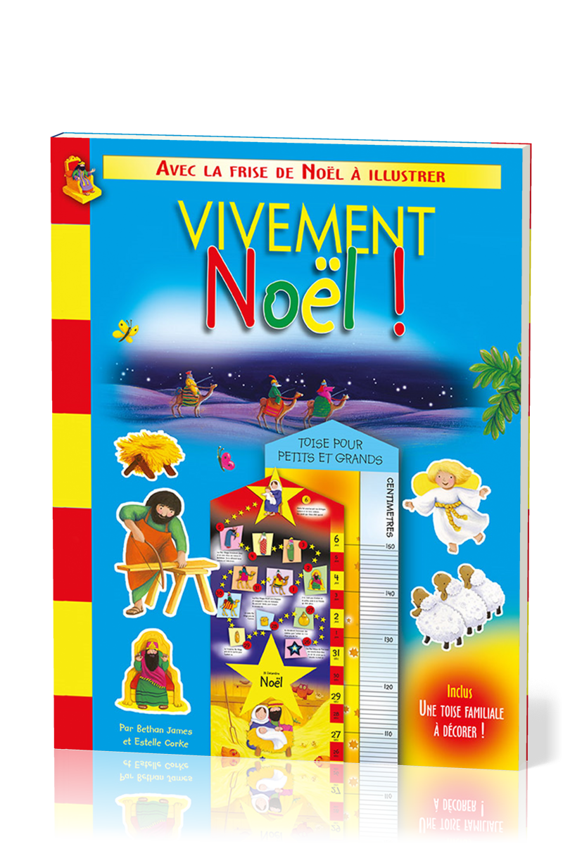 Vivement Noël - Avec frise de Noël à illustrer